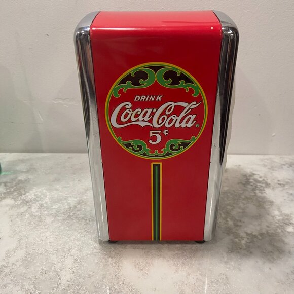 Coca-Cola napkin dispenser 50’s Diner Style RED1 - Picture 3 of 7